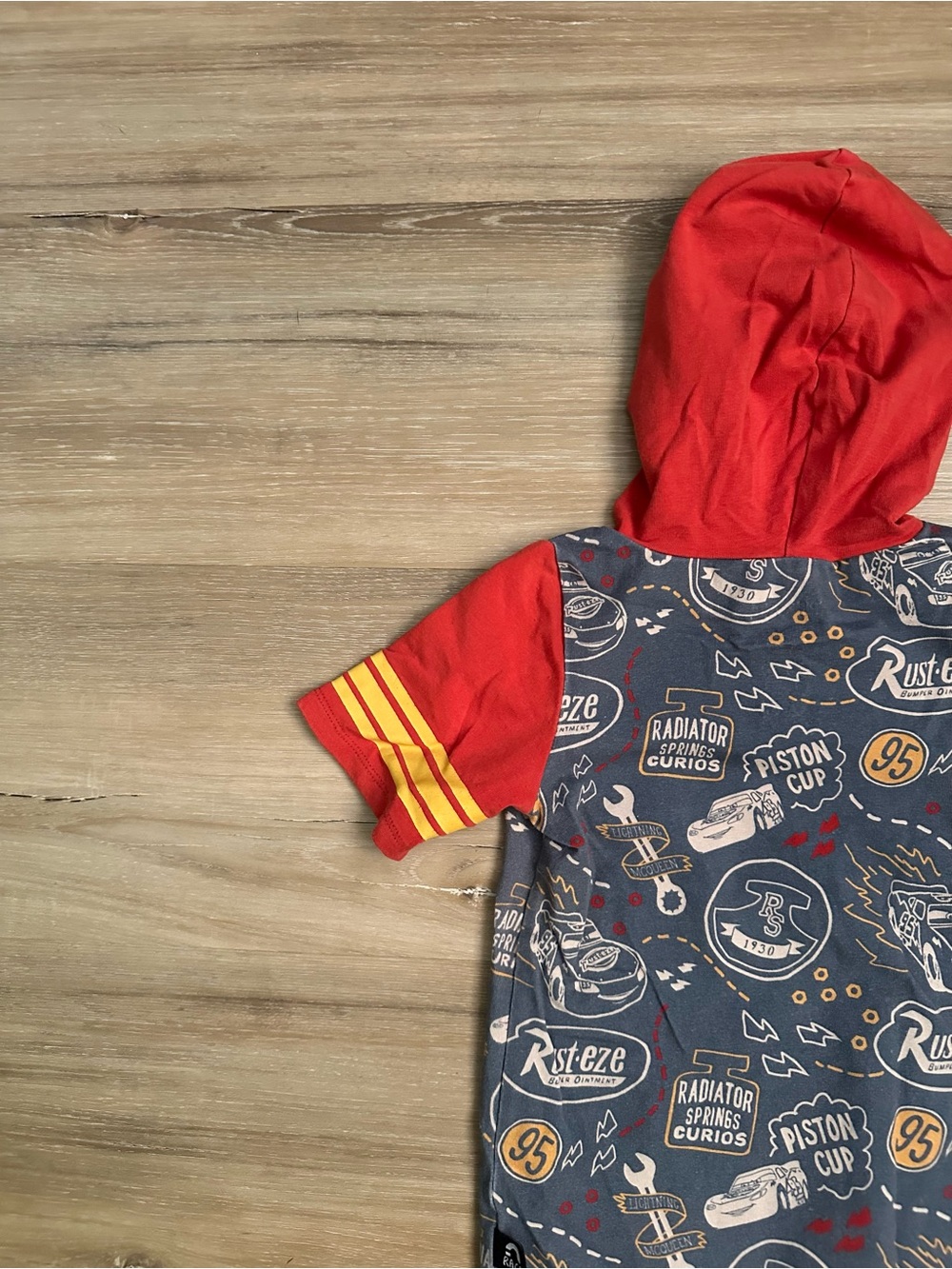 RAGS by Rags to Raches Rust-eze Racing Romper 18–24M - Picture 6 of 8